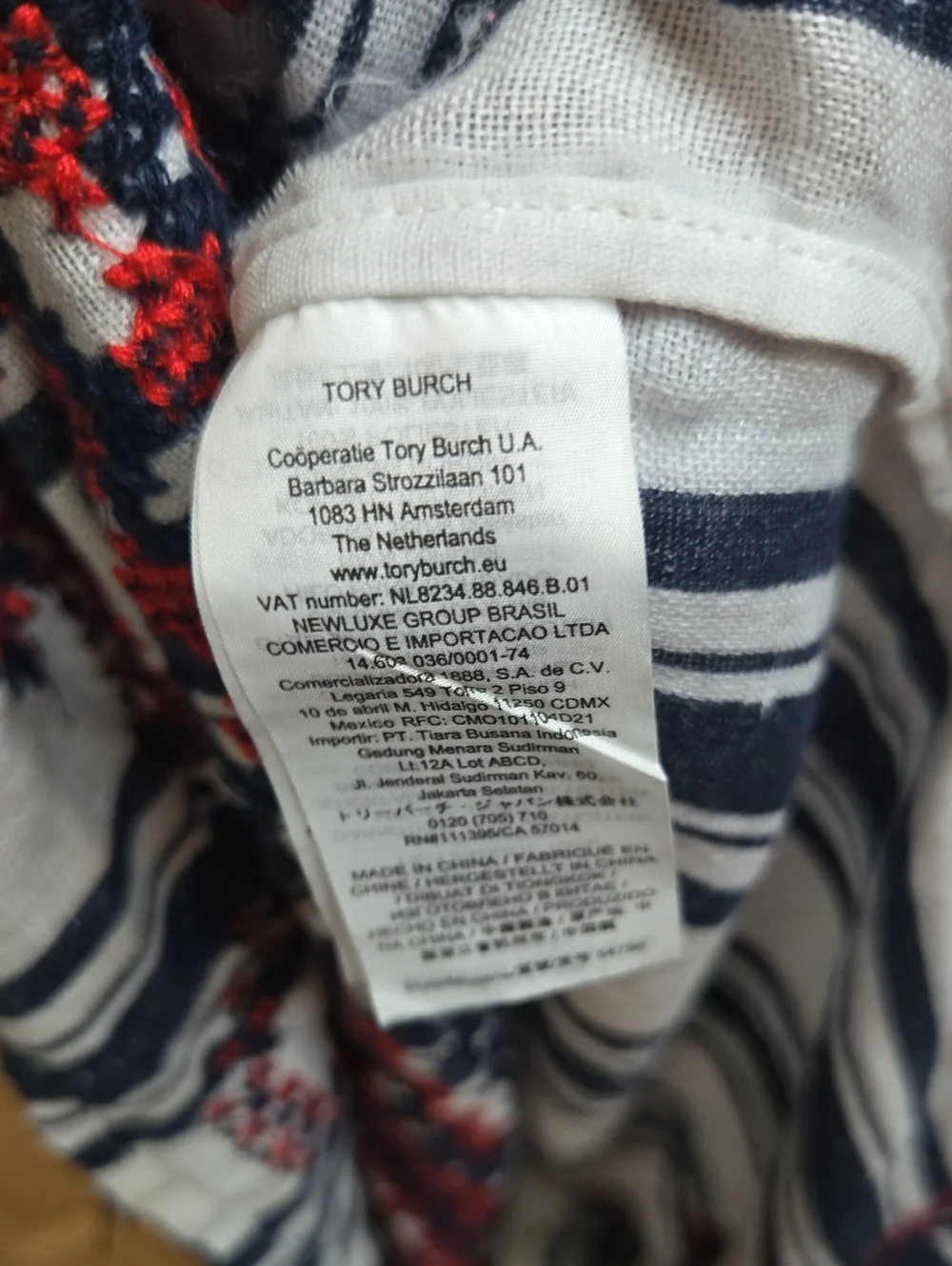 Tory Burch neck maxi
